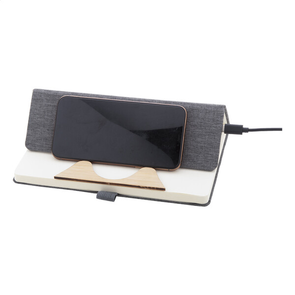 Rpet Wireless Charger Notebook Chatom - Grey
