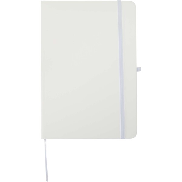 Spectrum A5 recycled hard cover notebook - White