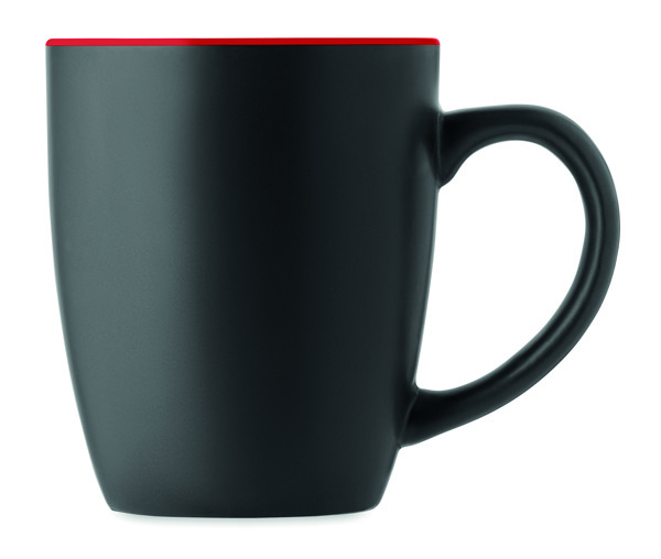 Two tone ceramic mug 290 ml Lim - Red