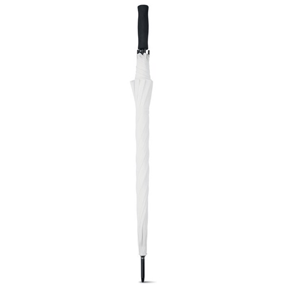 Parapluie ouverture auto avec poignée en EVA. ⌀122cm/27″ Swansea - Blanc