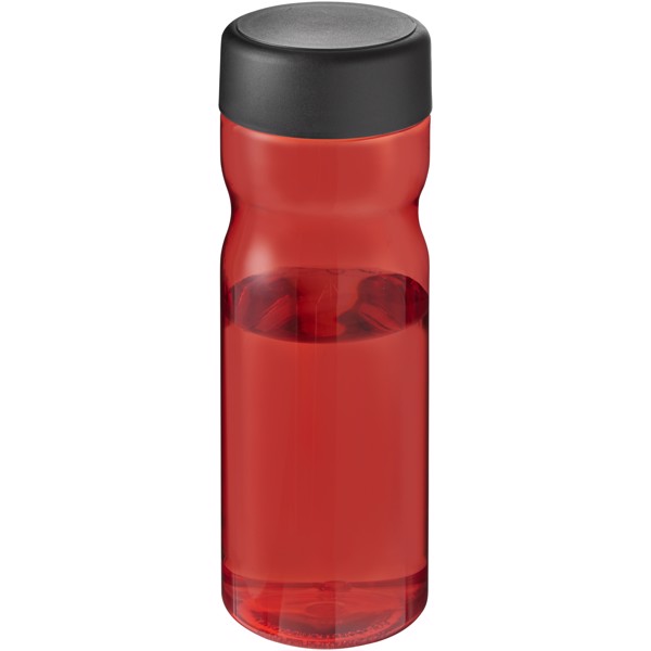 H2O Active® Base Tritan™ 650-ml-Sportflasche mit Drehdeckel - rot / schwarz