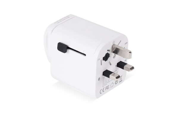 Chargeur adaptateur multiprises - Blanc