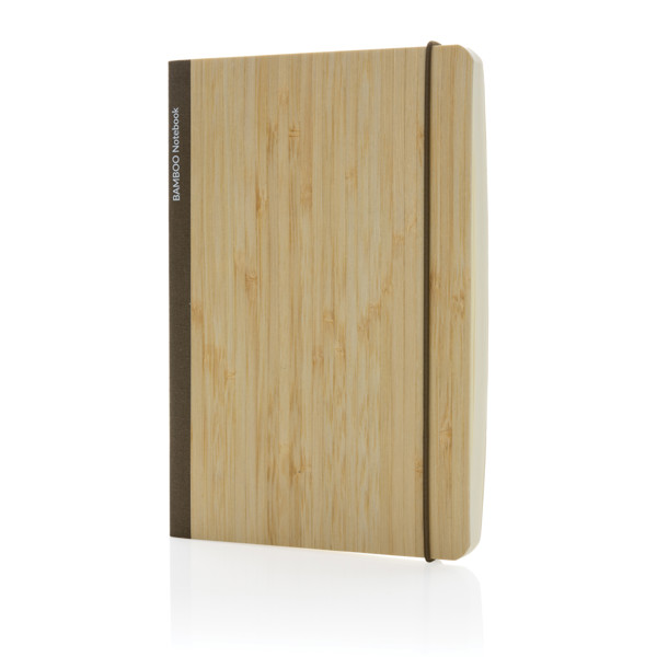 Carnet de notes A5 en bambou Scribe - Marron