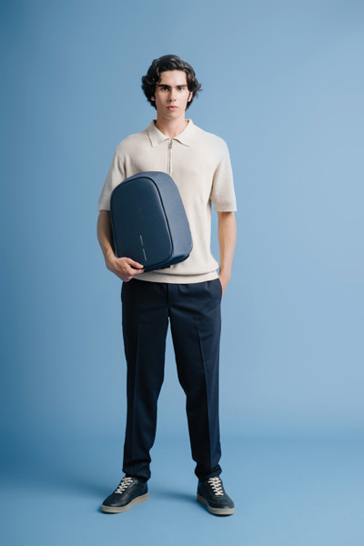 Nahrbtnik Xd Design Bobby Hero, USB, 15,6 inčni prenosnik - Mornarica / črna