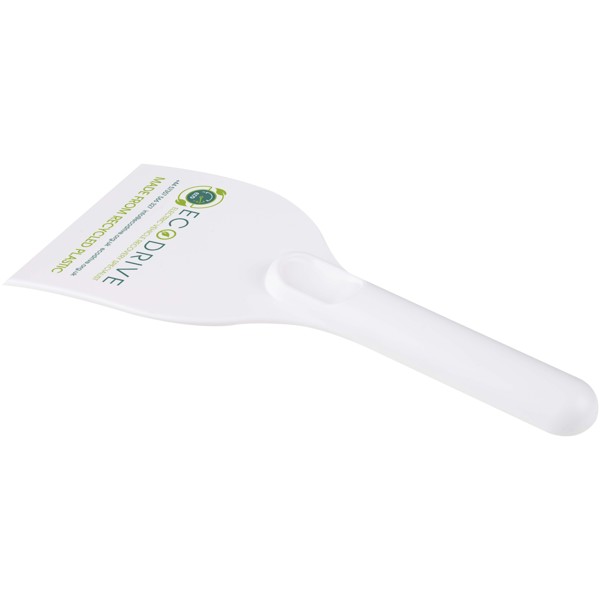 Chilly large recycled plastic ice scraper - weiss