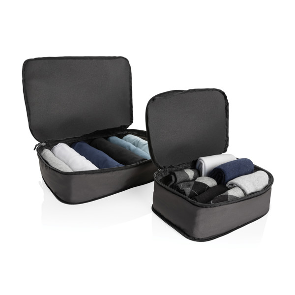 Swiss Peak travel cubes RPET, 9L, 4.5L set