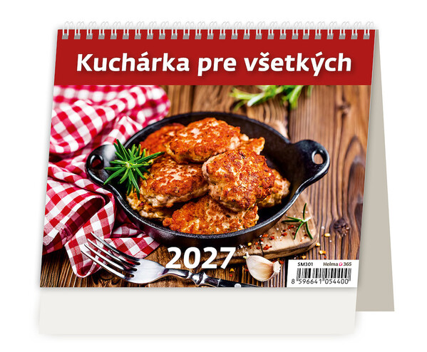 Stolní kalendář Kuchárka pre všetkých 2027