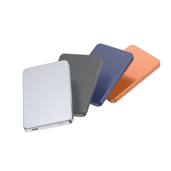 Powerbank magnétique 5000 mAh et 15W Urban Vitamin Marin - Bleu