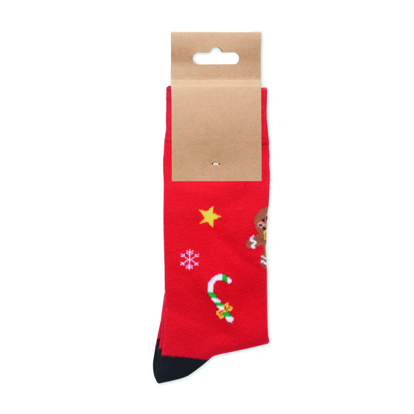 Pair of Christmas socks M Soc Medium - Red