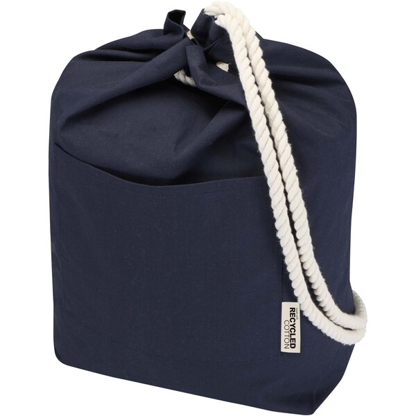 Florida 270 g/m² GRS recycled sailor duffel bag 15L - Navy