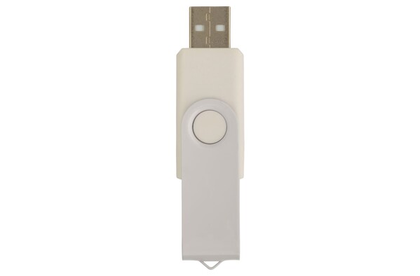 Clé USB 8GB Flash drive Twister - Blanc