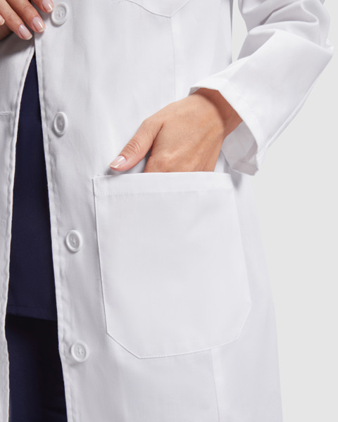 Bata De Laboratório Vaccine Woman - VERDE LAB / S