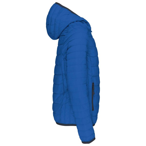 Kids' Lightweight Hooded Padded Jacket - Light Royal Blue / 6/8