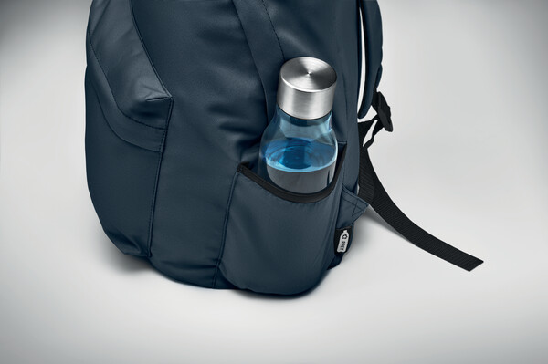 Mochila poliéster RPET 600D Bapal+ - Azul
