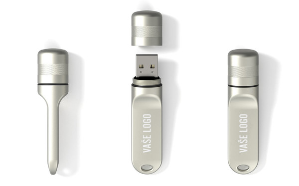 USB flash drive XT160 - SILVER_1GB