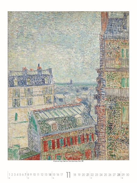 Nástenný Kalendár Vincent Van Gogh 2027