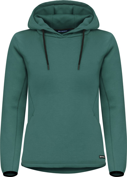Ladies' Hooded Sweatshirt Cutter & Buck | Pemberton Hood Women - Pine Green / L