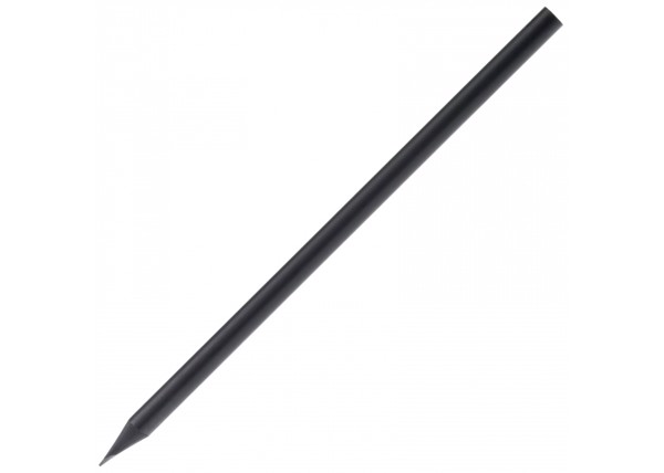 Black sharpened pencil