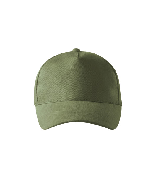 Čepice Unisex Malfini® 5P - Khaki / nastavitelná