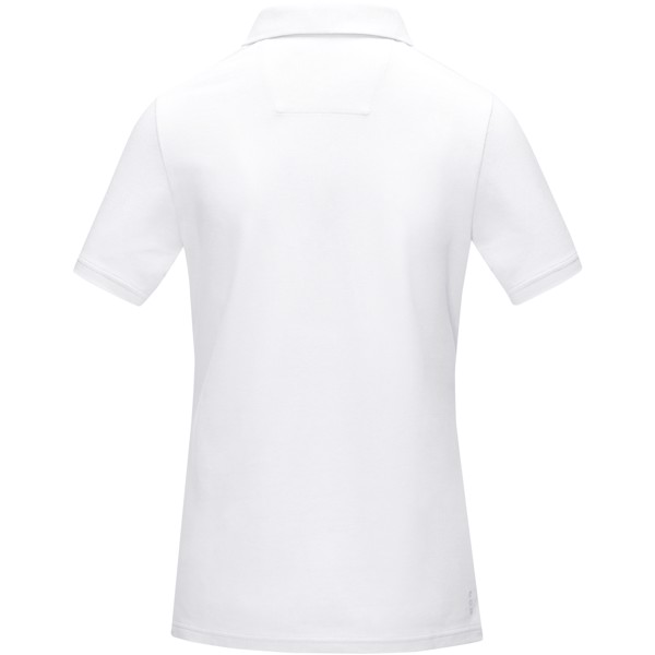 Polo Graphite bio manches courtes femme - Blanc / 2XL