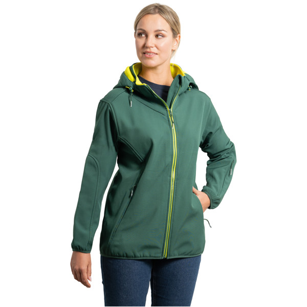 Giacca softshell unisex Siberia - Vermillon Orange / XL