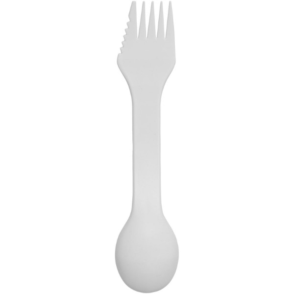 Epsy 3-in-1 spoon, fork, and knife - White