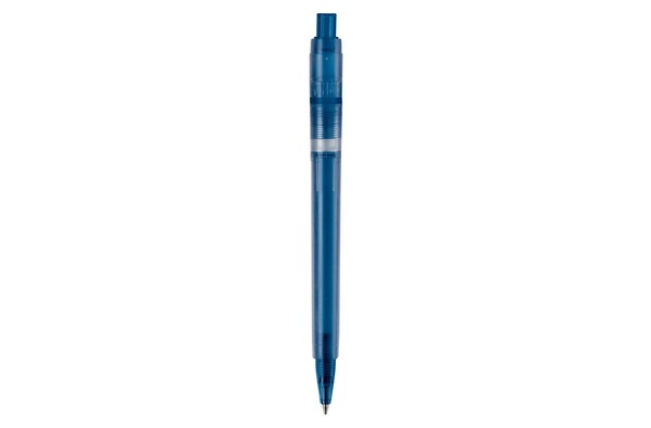 Stylo Baron '03 Ice givré - Ecru / Bleu foncé