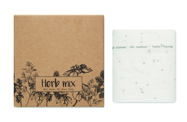 Herb seed roll, 3m biodegradable paper