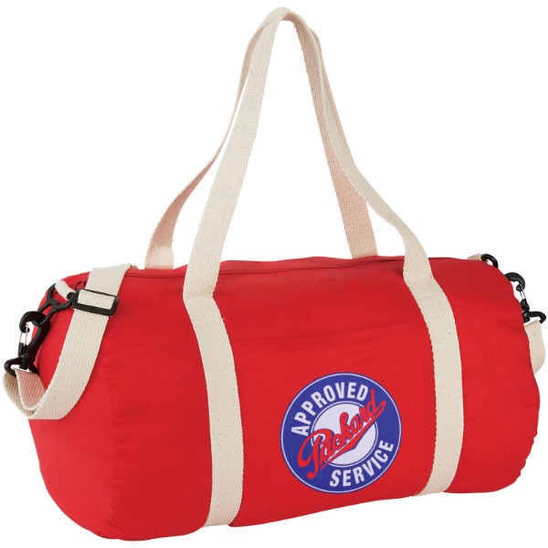 Cochichuate cotton barrel duffel bag 25L - Red