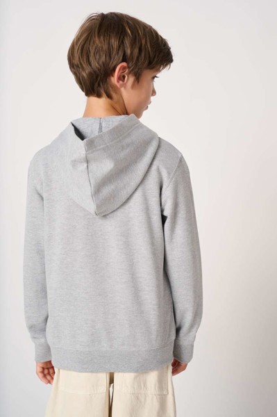 Kids' Basic Hoodie Sweatshirt - Ideal White / 10/12