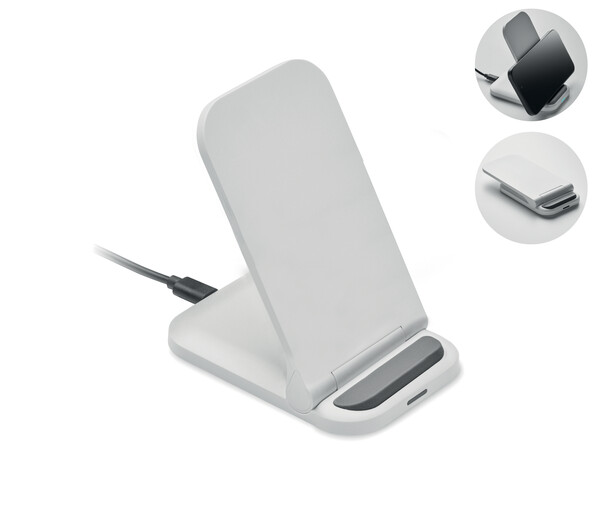 Foldable wireless charger 15W Powerfold - White
