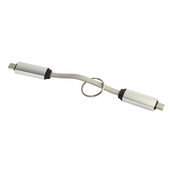 Keyring 60W Usb-C Cable Keycab - Silver