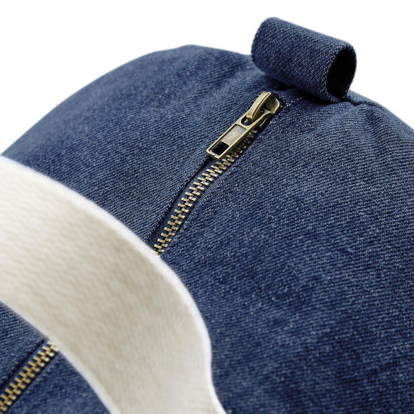 Denim Barrel Bag - Denim Blue / ONE SIZE