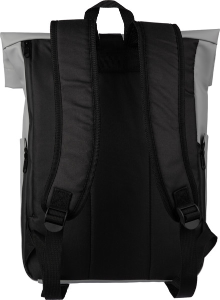Mochila de couro PU Senta - Grey