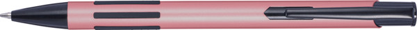 Esferográfica metálica lacada. Aurora - rosa