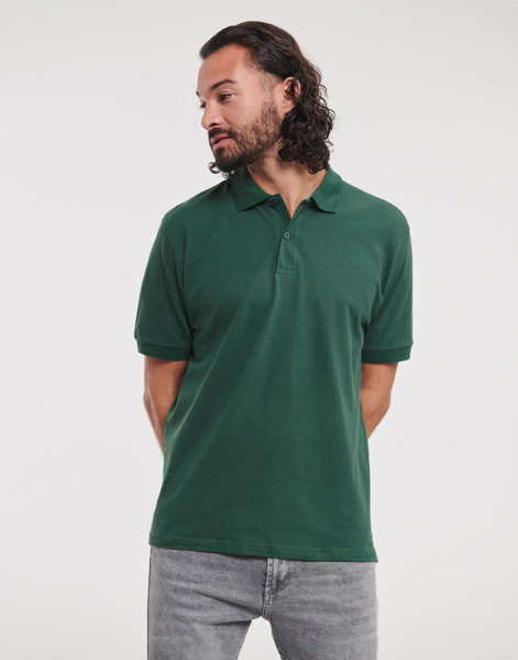 Men's Classic Cotton Polo - White / 2XL