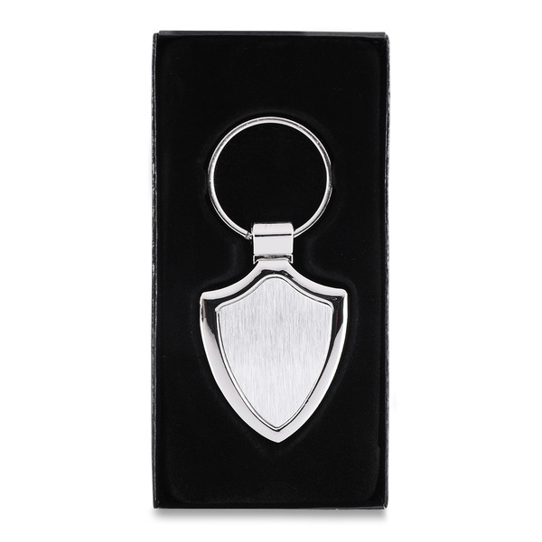 Emblem metal keyring