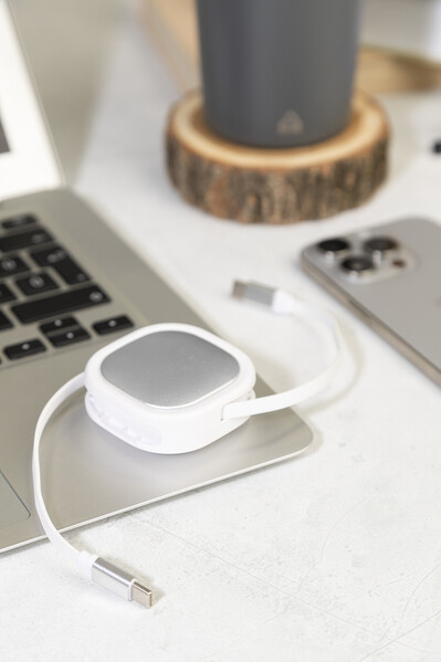 60W Usb-C Charger Cable Cabsle Plus - White