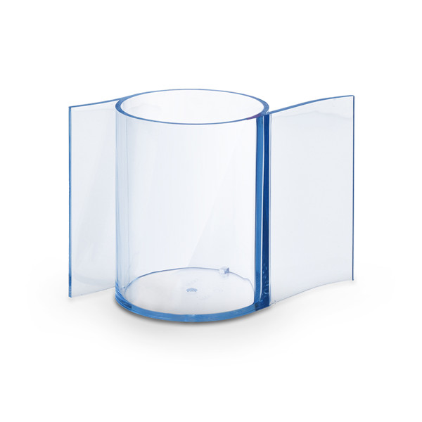 EVASION : POT A CRAYON - Vert clair transparent