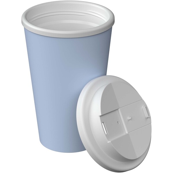 Americano® Infiniti 350 ml insulated tumbler with spill-proof lid - Cloud Blue