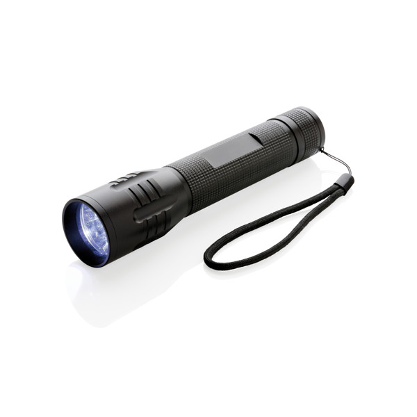 3W large CREE torch - Black