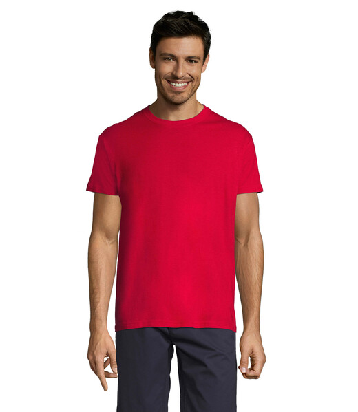REGENT T-shirt unissex 150g - VermelhoL