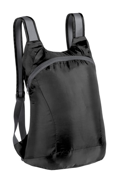 Foldable Backpack Ledor - Black