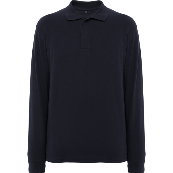 Rover Long Sleeve Polo Shirt - MARINO / M