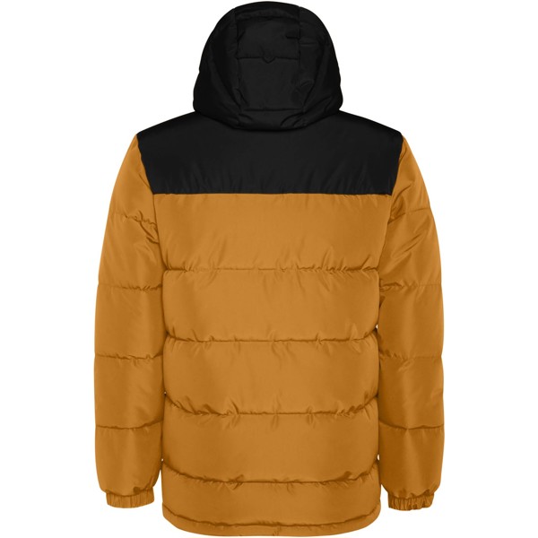 Tallin isolerende børnejakke - Curry Yellow / Ensfarvet sort / 8