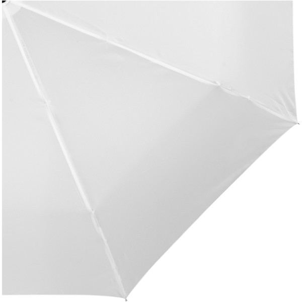 Parapluie 21.5" 3 sections ouverture fermeture automatique Alex - Blanc