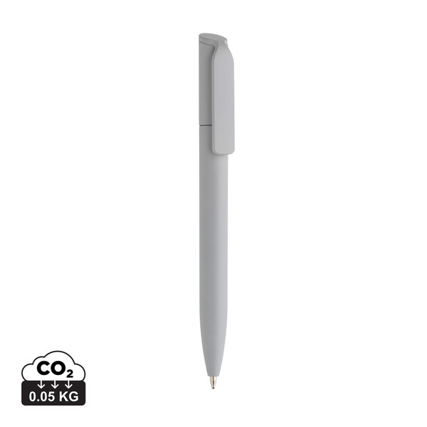 Mini stylo en ABS recyclé certifié GRS Pocketpal - Argent
