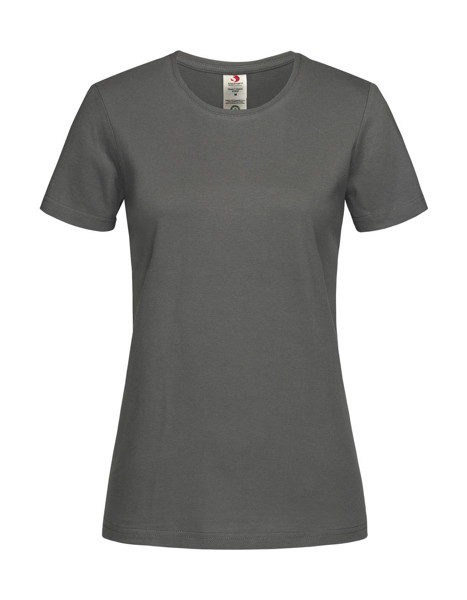 Classic-T Organic Fitted Women - Real Grey / L