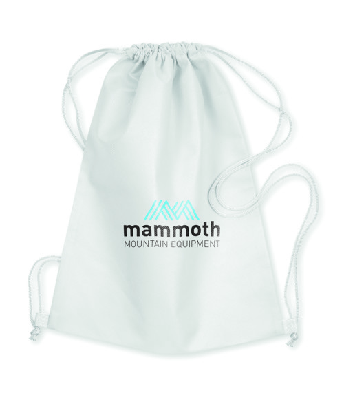 Zaino leggero in TNT Daffy - Bianco