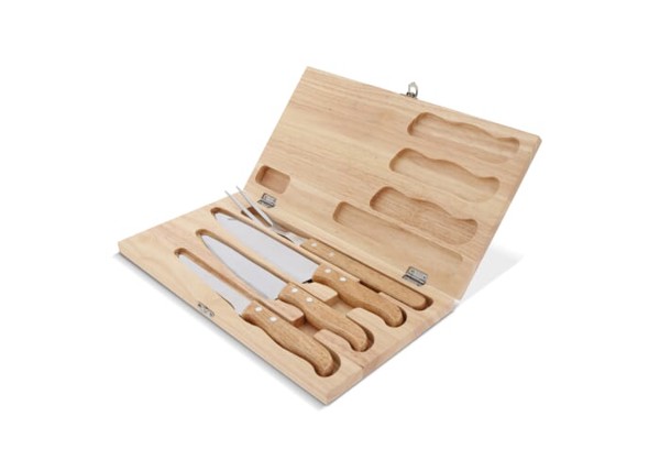 Knife set in gift box